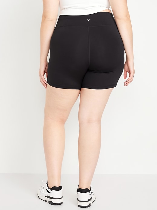 Image number 8 showing, High-Waisted PowerSoft Biker Shorts -- 6-inch inseam