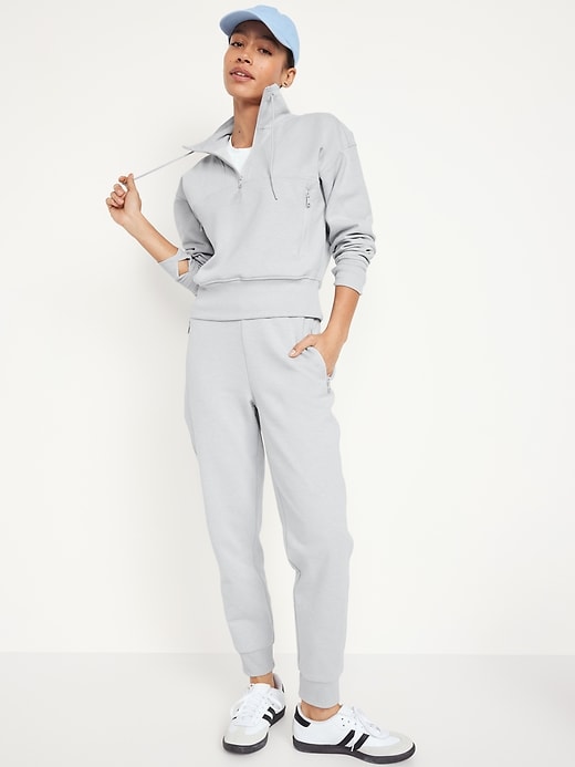 Image number 3 showing, High-Waisted Dynamic Fleece Joggers