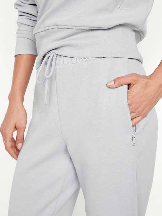 Image number 4 showing, High-Waisted Dynamic Fleece Joggers