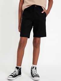 Image number 1 showing, Knee Length Twill Shorts for Boys