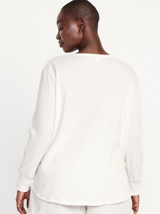 Image number 6 showing, Waffle Lounge Long-Sleeve Top