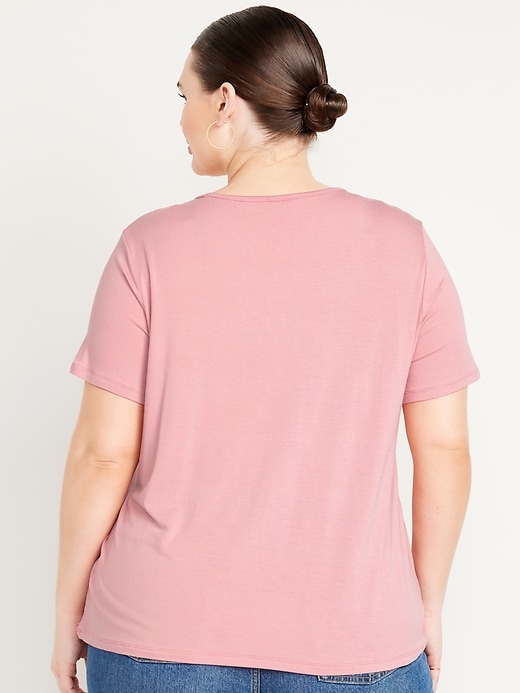 Image number 8 showing, Luxe Crew-Neck T-Shirt