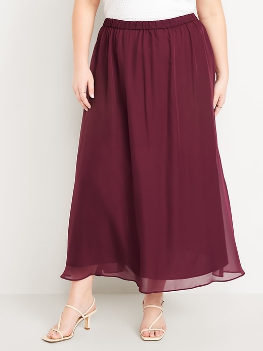 Image number 5 showing, Chiffon Maxi Skirt