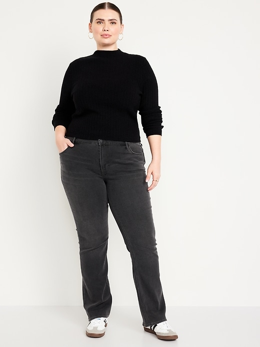 Image number 7 showing, Mid-Rise Wow Boot-Cut Jeans