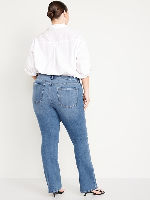 Image number 8 showing, Mid-Rise Wow Boot-Cut Jeans