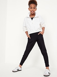 Image number 3 showing, High-Waisted PowerSoft Joggers for Girls