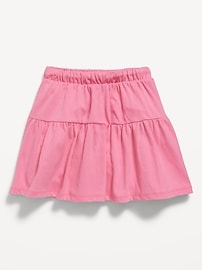 View large product image 3 of 3. Tiered Jersey-Knit Skort for Toddler Girls