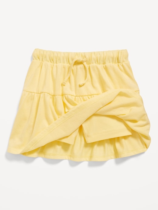 View large product image 2 of 3. Tiered Jersey-Knit Skort for Toddler Girls