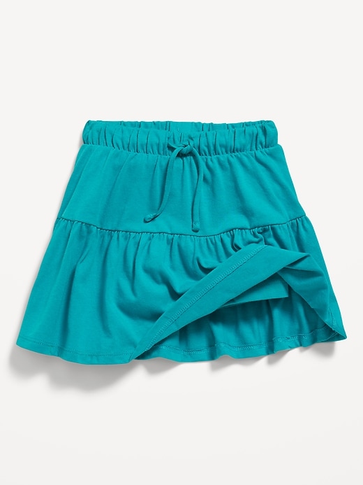 View large product image 2 of 2. Tiered Jersey-Knit Skort for Toddler Girls