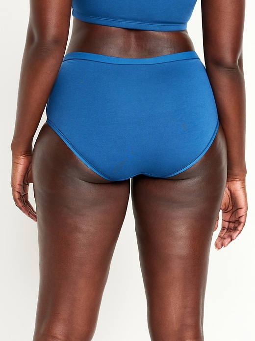 Image number 6 showing, High-Waisted Everyday Brief Cotton Underwear