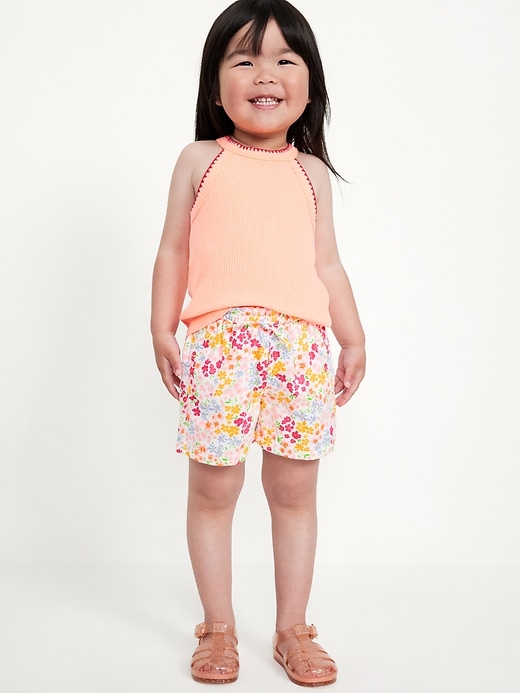 View large product image 1 of 3. Ruffled Pull-On Shorts for Toddler Girls