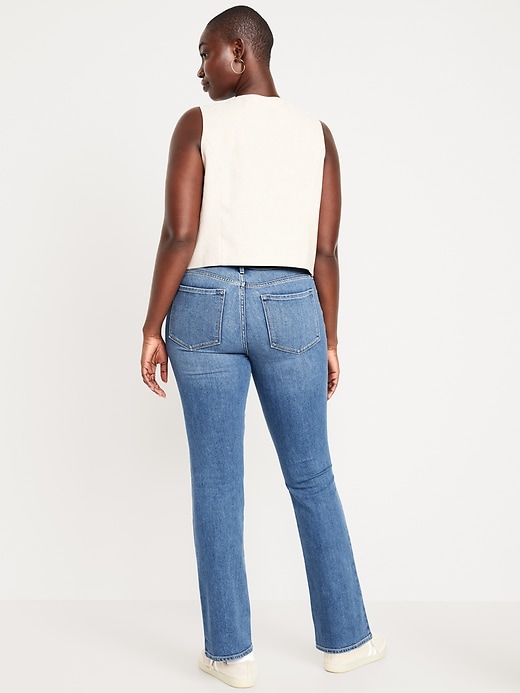 Image number 6 showing, Mid-Rise Wow Boot-Cut Jeans