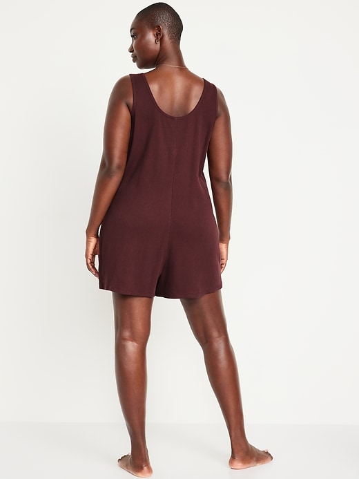 Image number 6 showing, Waffle Lounge Romper