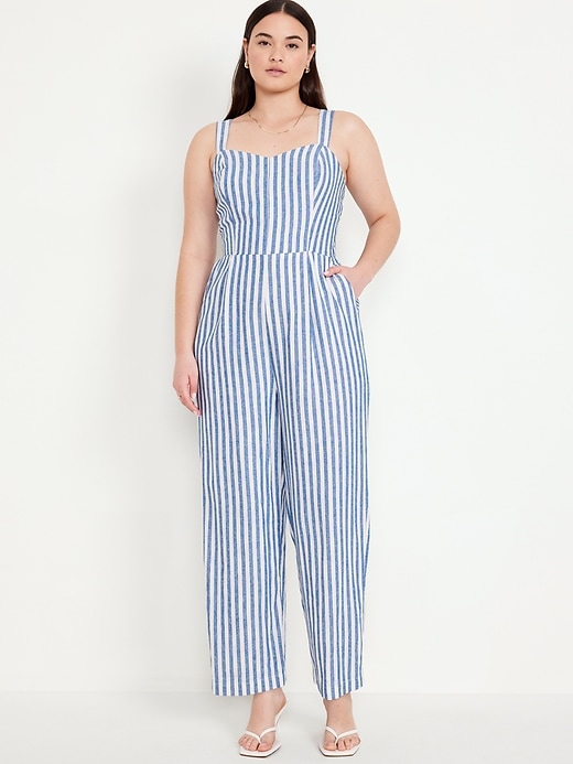 Image number 4 showing, Fit & Flare Cami Jumpsuit