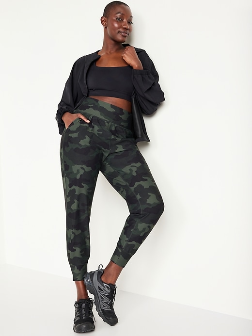 Image number 3 showing, High-Waisted PowerSoft Joggers