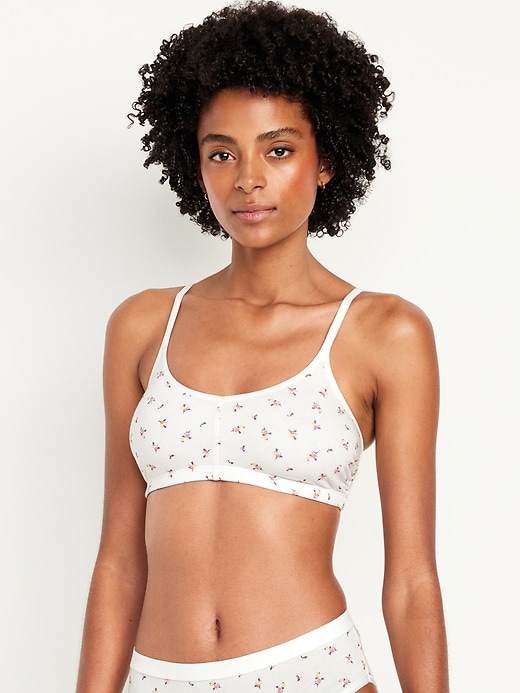 View large product image 1 of 6. Everyday Cotton Bralette