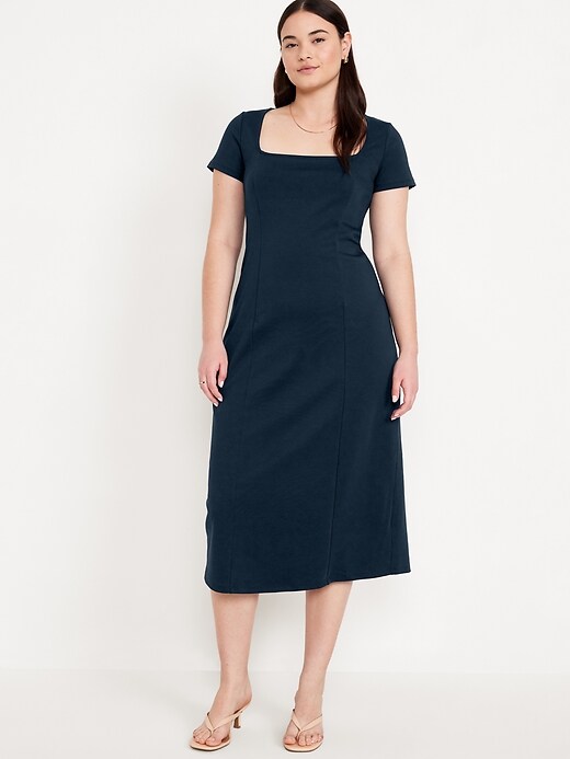 split thigh midi dress ASYMMETRICAL NECK SPLIT THIGH MIDI DRESS IN GREEN-SIS LABEL NEW STYLE DRESS  FREE SHIPPING DRESS NEW LOOK DRESSES SALE – sis label