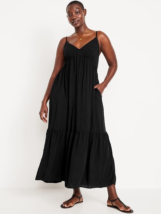 Image number 5 showing, Tiered Maxi Swing Dress