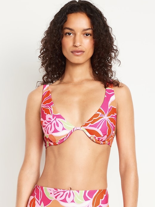 Image number 1 showing, Underwire Bikini Swim Top