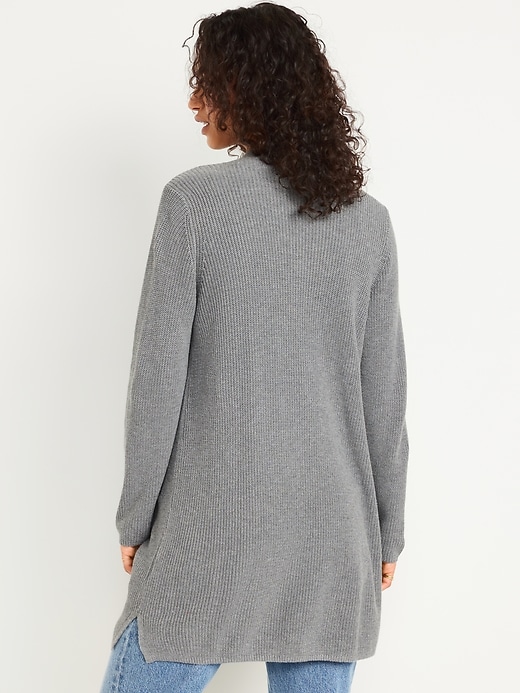 Image number 6 showing, Open-Front Longline Sweater