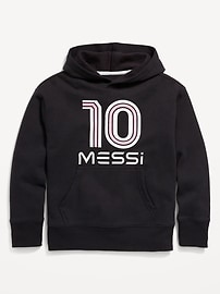 View large product image 6 of 6. Messi™ Gender-Neutral Graphic Hoodie for Kids