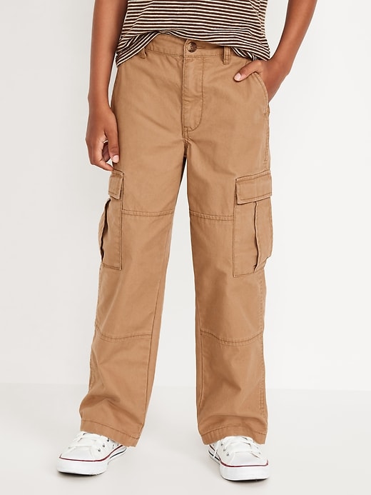 View large product image 1 of 5. Baggy Non-Stretch Cargo Pants for Boys
