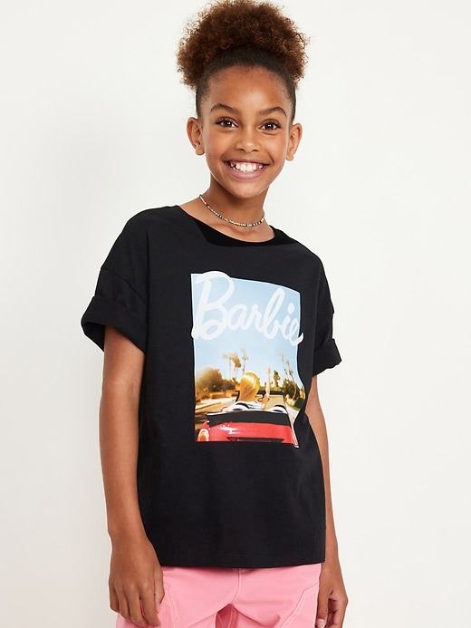 View large product image 1 of 3. Oversized Licensed Graphic T-Shirt for Girls