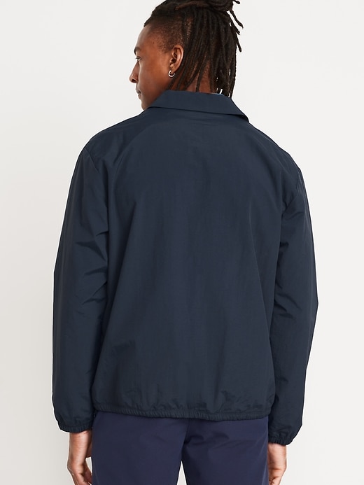 Image number 2 showing, Water-Resistant Snap-Front Jacket