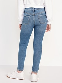 Image number 2 showing, High-Waisted Rockstar 360° Stretch Ripped Jeggings for Girls