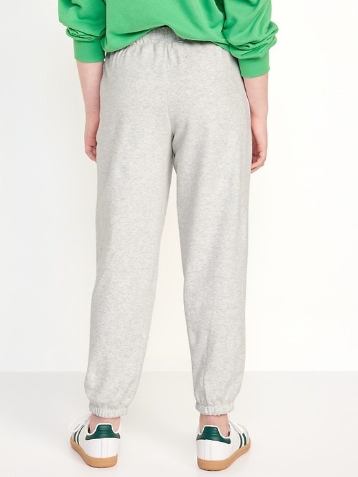 View large product image 2 of 5. Vintage High-Waisted Jogger Sweatpants for Girls