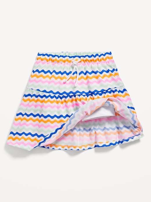 View large product image 2 of 4. Tiered Jersey-Knit Skort for Toddler Girls