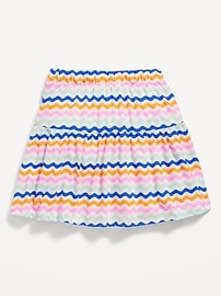 View large product image 3 of 4. Tiered Jersey-Knit Skort for Toddler Girls
