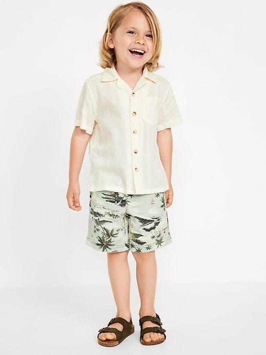 View large product image 1 of 4. Printed Pull-On Shorts for Toddler Boys