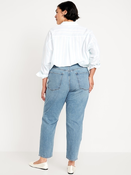 Image number 8 showing, High-Waisted OG Straight Ankle Jeans