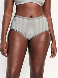 View large product image 5 of 8. Matching High-Waisted Bikini Underwear