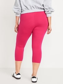 View large product image 8 of 8. High-Waisted Crop Leggings