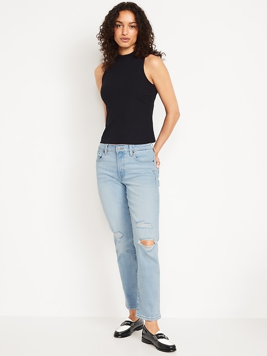 Image number 1 showing, Mid-Rise OG Straight Ankle Jeans
