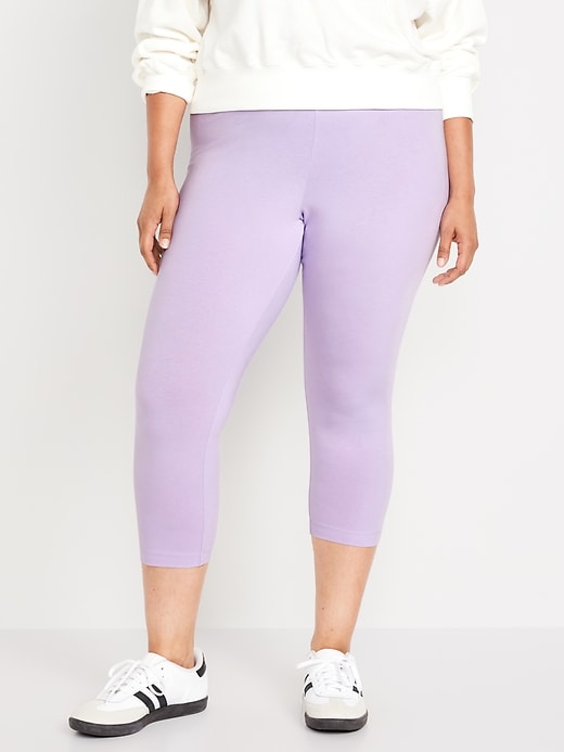 Image number 5 showing, High-Waisted Crop Leggings