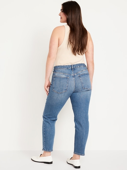 Image number 6 showing, Mid-Rise OG Straight Ankle Jeans