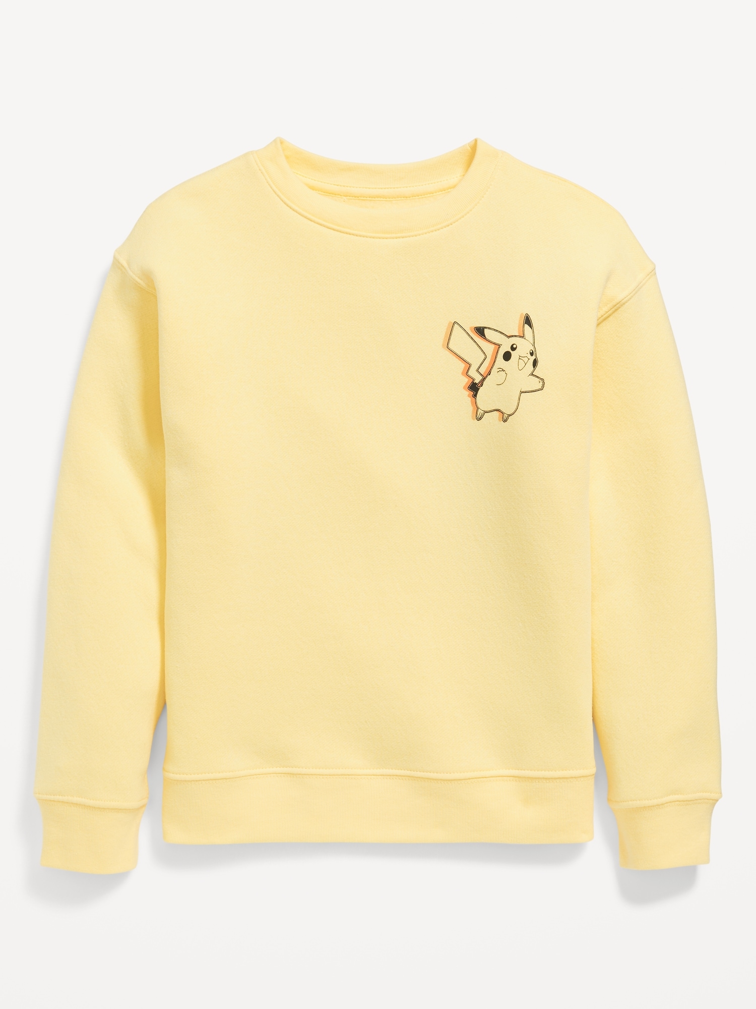 Pokemon Gender-Neutral Crew-Neck Sweatshirt for Kids