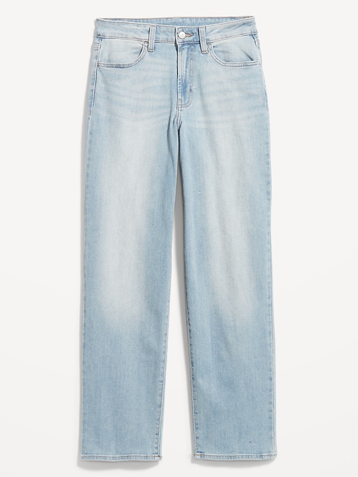 Image number 4 showing, High-Waisted Wow Loose Jeans