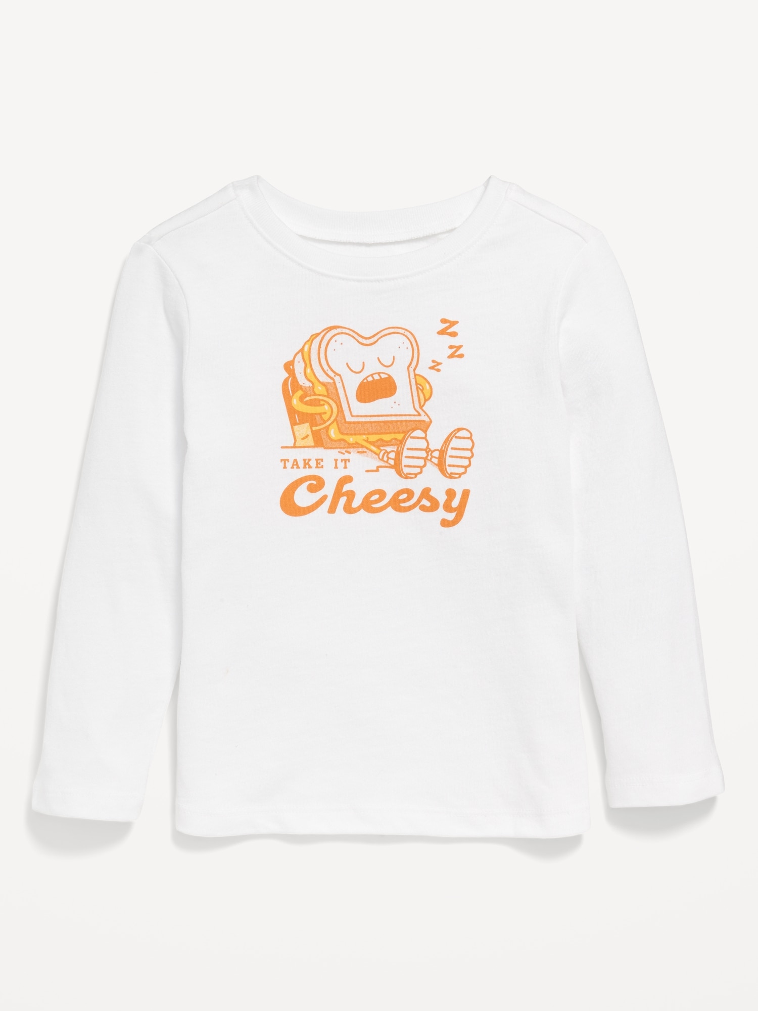Long-Sleeve Graphic T-Shirt for Toddler Boys