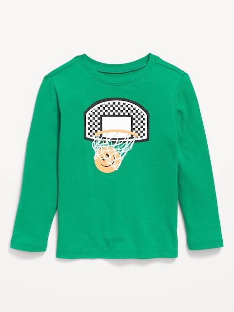Long-Sleeve Graphic T-Shirt for Toddler Boys
