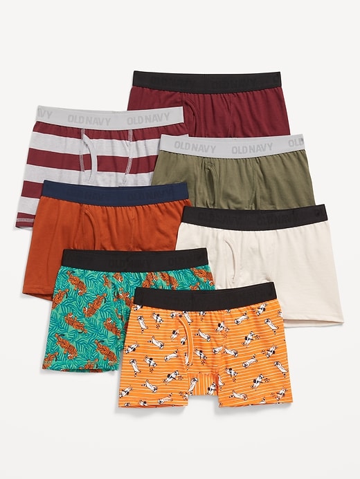 View large product image 1 of 1. Boxer-Briefs Underwear 7-Pack for Boys