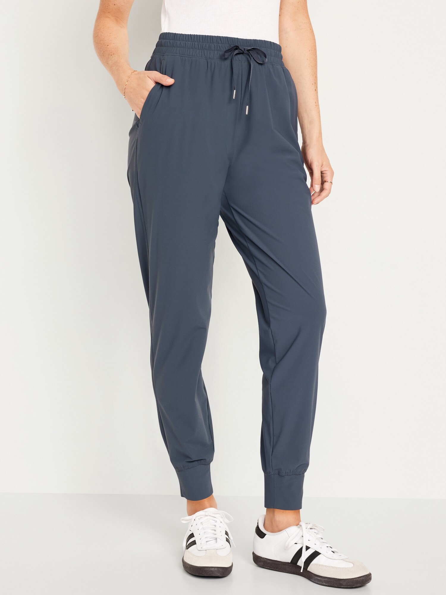 High Waisted SleekTech Joggers Old Navy