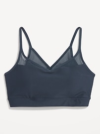 View large product image 4 of 8. Light Support PowerSoft Mesh-Back Sports Bra