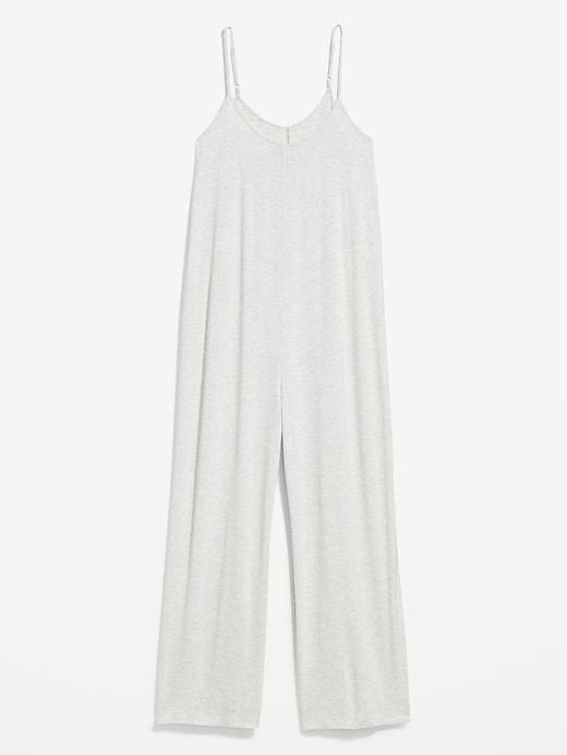 Image number 7 showing, Knit Jersey Pajama Jumpsuit
