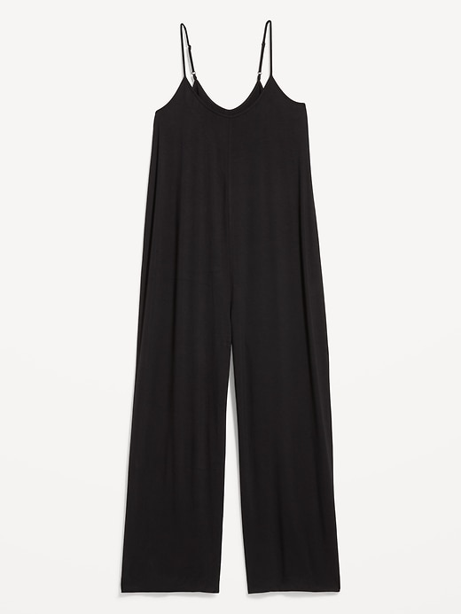 Image number 4 showing, Knit Jersey Pajama Jumpsuit