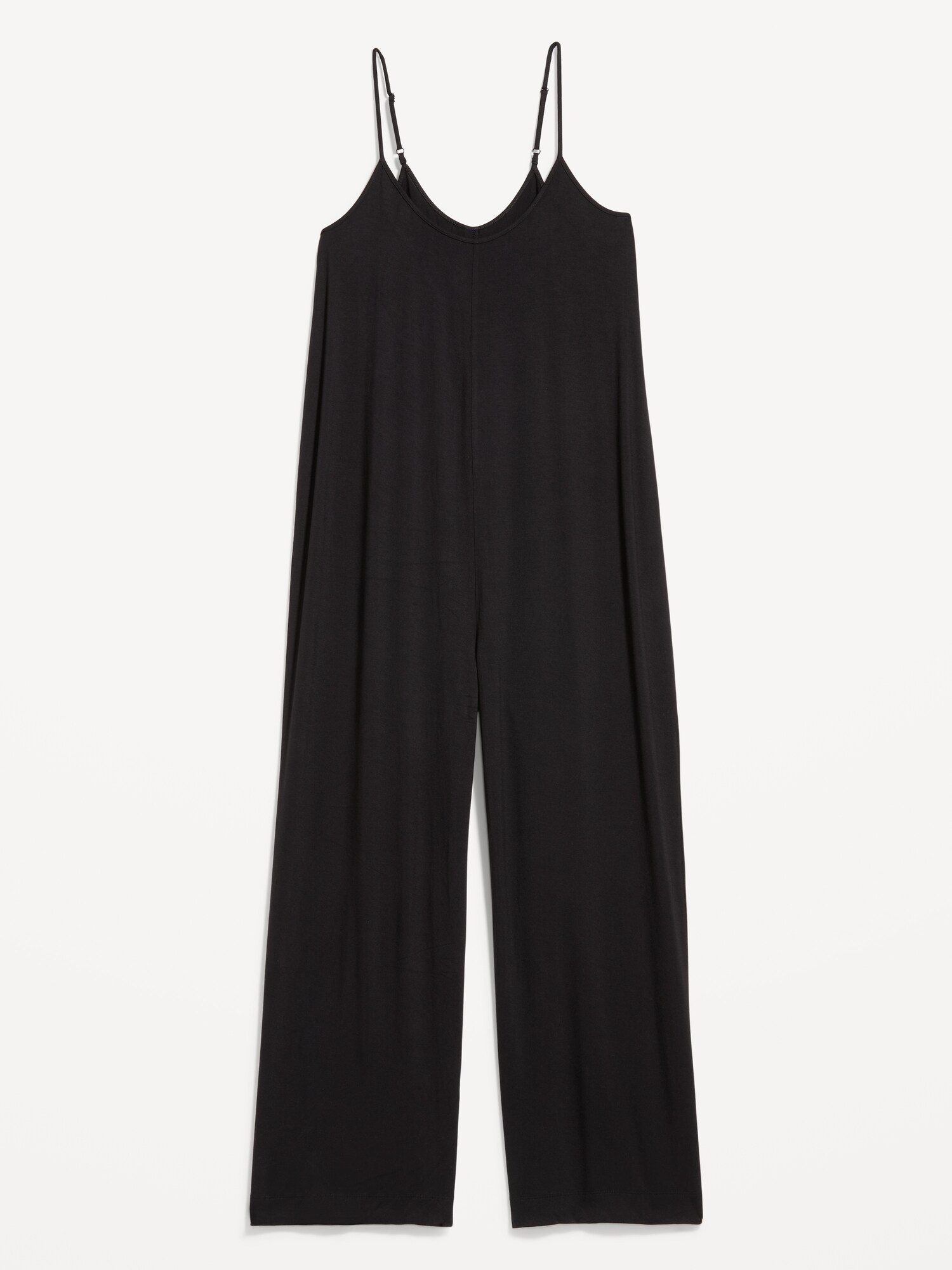 Женский комбинезон Old Navy Sunday Sleep Knit Jersey Jumpsuit, цвет: Blackjack — фото 4