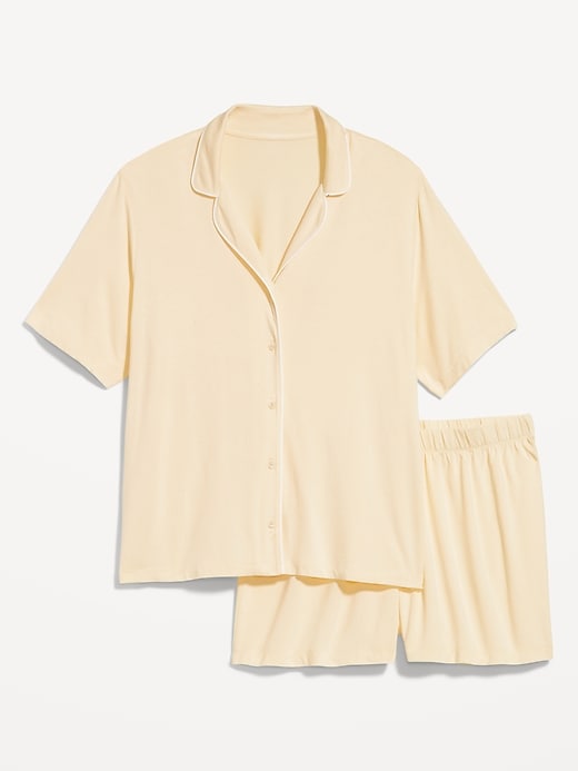 Image number 4 showing, Knit Jersey Pajama Short Set